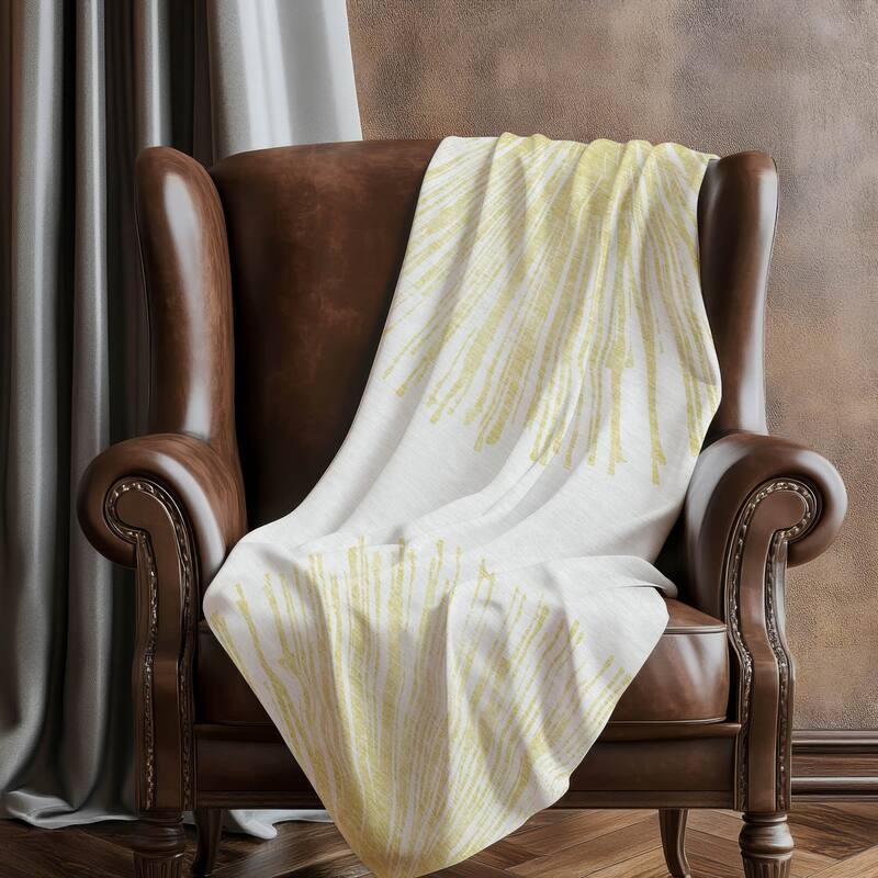 Premium Machine Washable Contemporary Burst Sherpa Throw Blanket