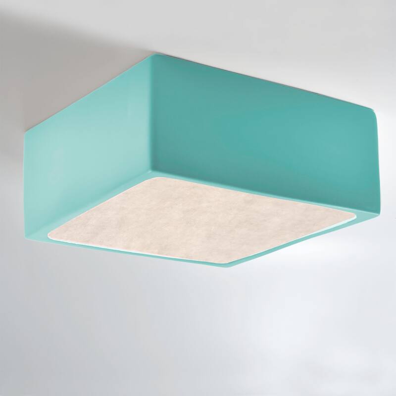 Justice Design Group Short Square LED Flush-Mount