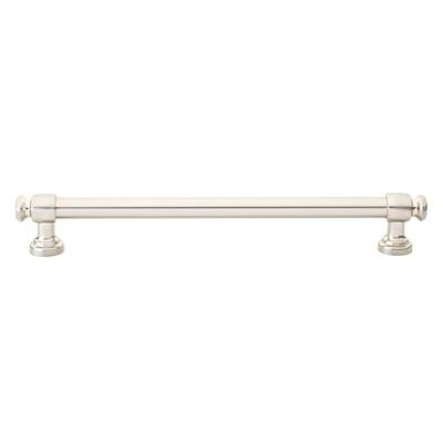 GlideRite 5-Pack 7-5/8 in. CC Classic Satin Nickel Euro Bar Pulls - Satin Nickel