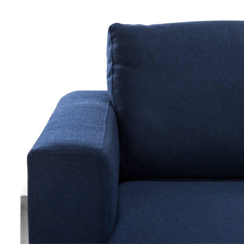 SAFAVIEH Couture Camila Sectional Sofa - 106"W x 37"D x 32"H