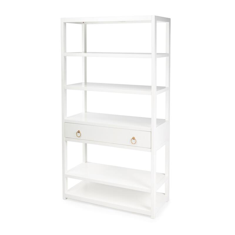 Butler Lark Bookshelf - White