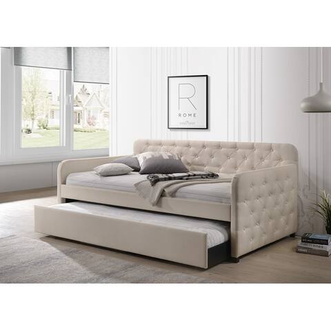 Uma Upholstered Daybed with Trundle