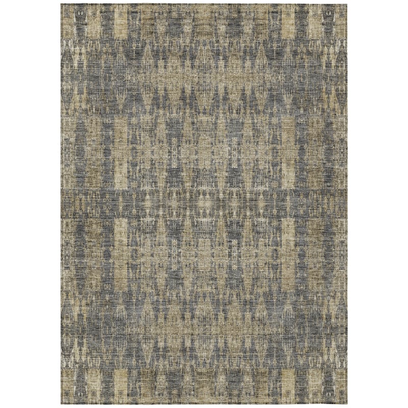 HomeRoots Moroccan Transitional Rectangle Outdoor Rug