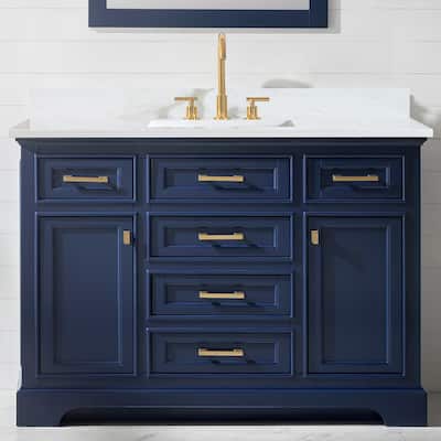 Milano 48" Single Vanity in Blue