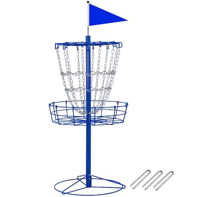 Yaheetech 12-Chain Disc Golf Basket Portable Metal Disc Golf Target