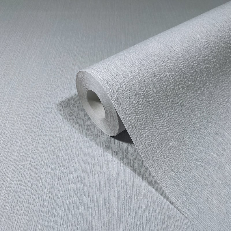Galerie Wallcoverings Vertical Silk Texture Vinyl on Non-woven Matte Wallpaper Roll