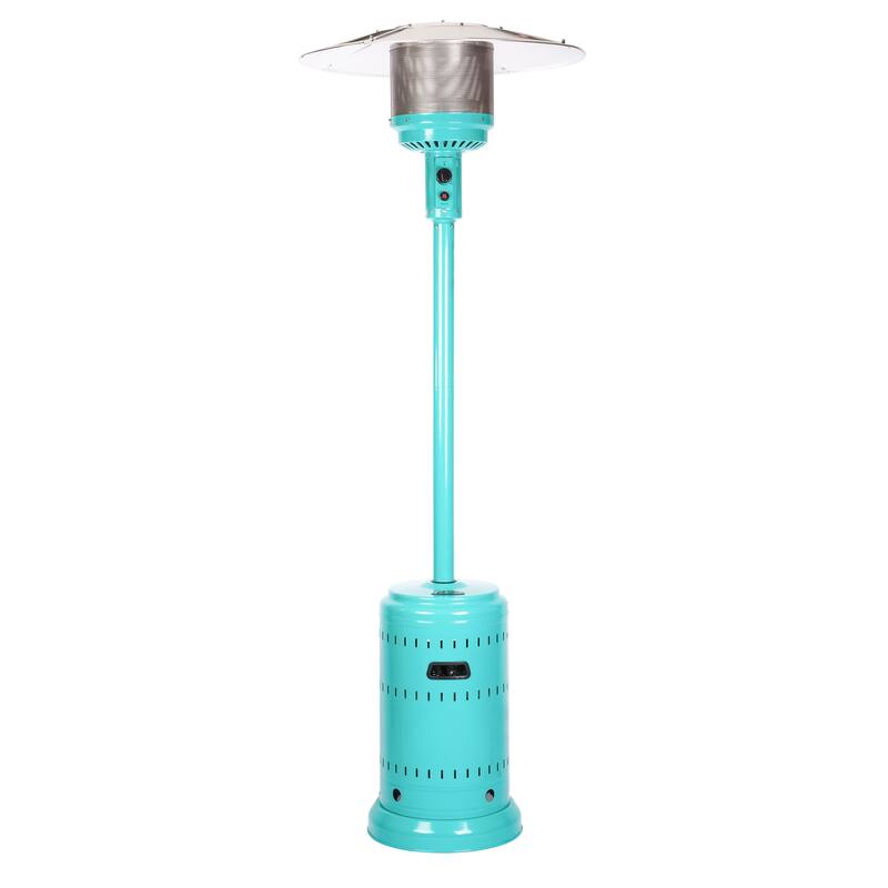 Aqua Blue Powder Coated Patio Heater