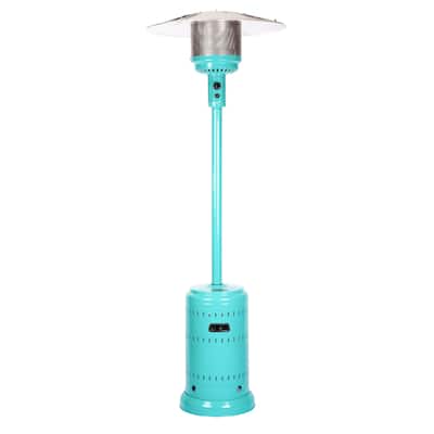 Aqua Blue Powder Coated Patio Heater