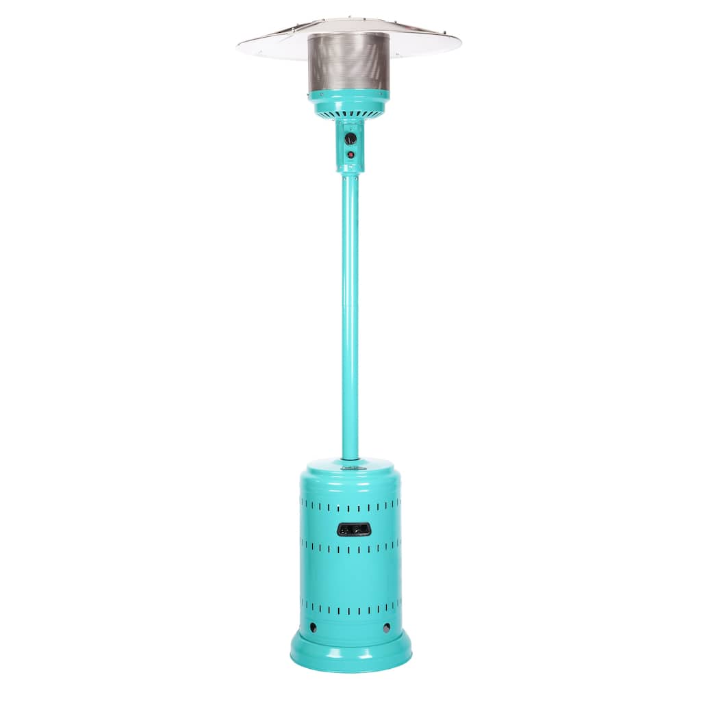 Aqua Blue Powder Coated Patio Heater