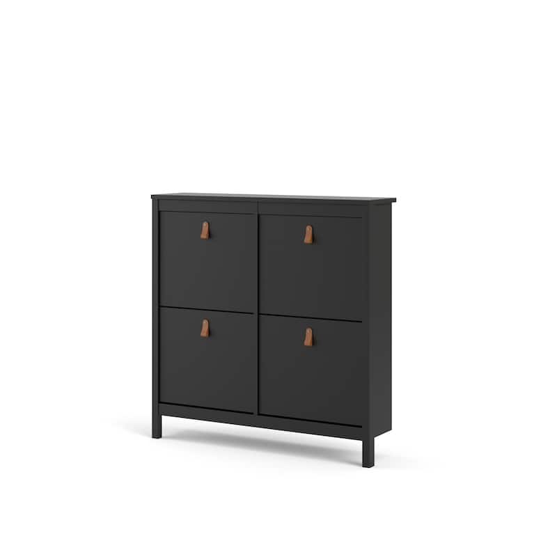 Porch & Den Madrid 4-Drawer Shoe Cabinet