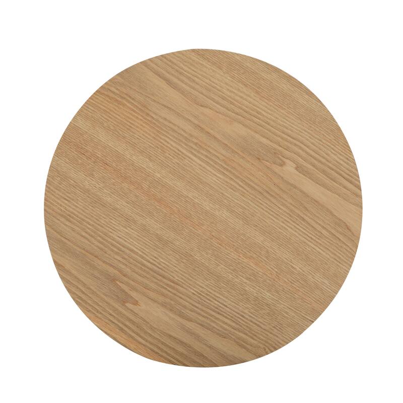 Christopher Knight Home - Elista Modern Golden Side Table with MDF Top and Interlocking Metal Frame