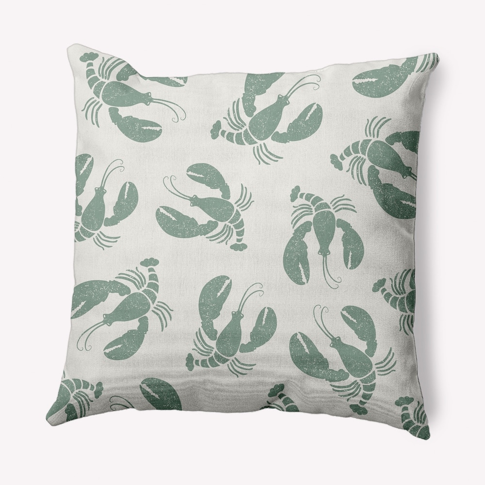 Lobster Fest Nautical Decorative Indoor Pillow