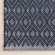 preview thumbnail 14 of 18, Home Conservatory Optic Diamond Handwoven Cotton Area Rug