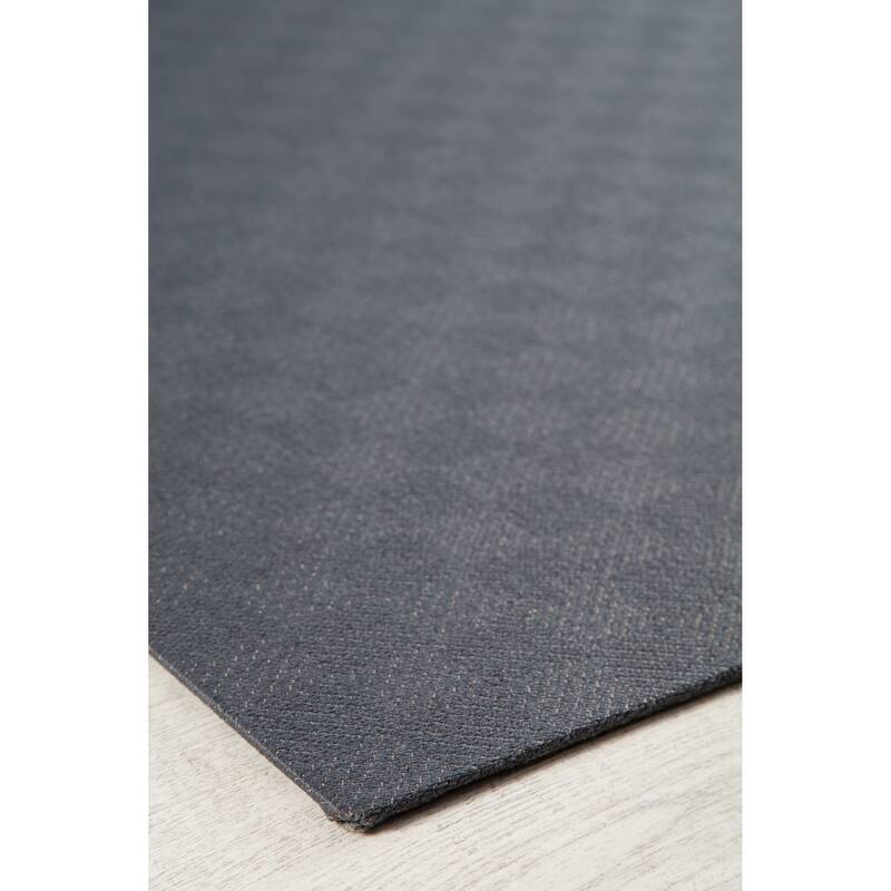 Jani 36"x48" Rug'd Chair Mat-Rug Style Office Chairmat for Carpet & Hard Floors| 0.25" Thick |Non-Slip, Foldable Desk Chair Mat