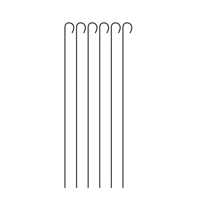 6 Panels Heavy Duty Metal Pet Fence Playpen Kit Indoor/Outdoor Pet Dog Fence Playground Exercise Pen (39.37 in. H x 27.76 W)