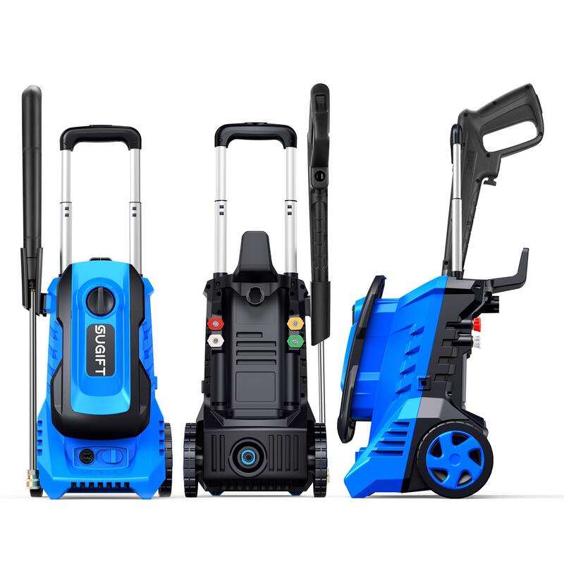 2600 Max PSI 1.8 GPM Electric High Pressure Washer, Cleans Cars/Fences/Patios - 1