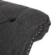preview thumbnail 20 of 18, Varnell Contemporary Button Tufted Chaise Lounge by Christopher Knight Home - 64.25" L x 29.00" W x 33.75" H