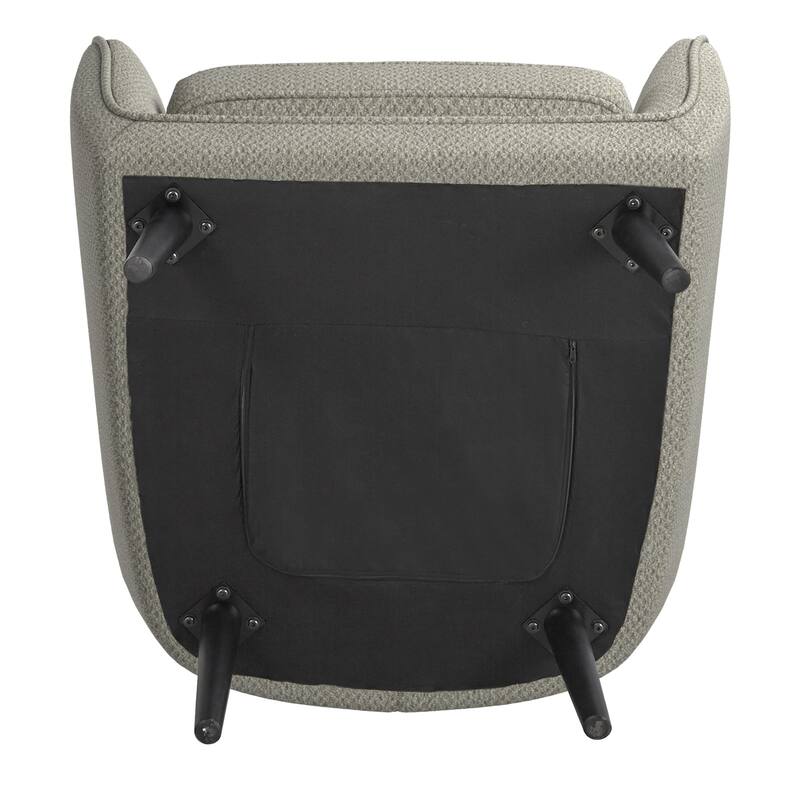 Neath Mid-Century Channel-Tufted Accent Chair with Removable Cushion Cover by iNSPIRE Q Classic