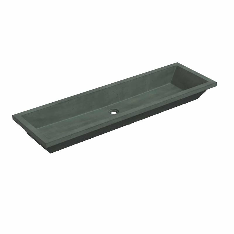 Arcata NativeStone drop-in Rectangular Bathroom Sink