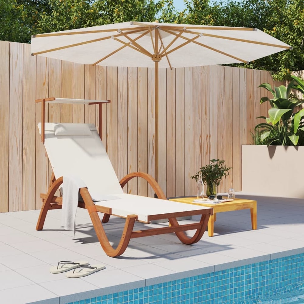 White sun lounges shop