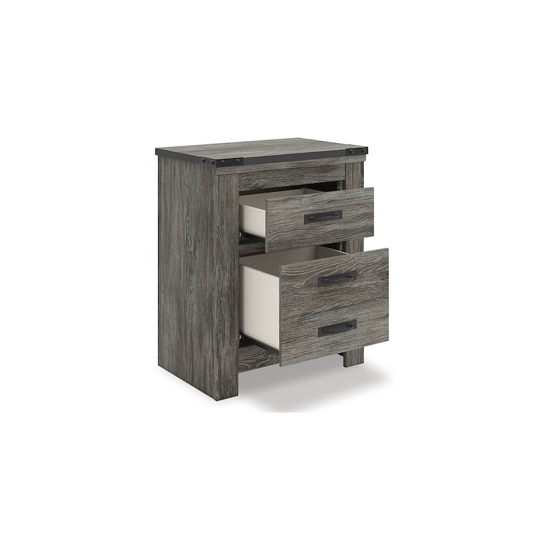 Signature Design by Ashley Frandern Gray Nightstand