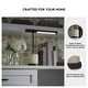 preview thumbnail 4 of 8, Signature Design by Ashley Vinmour Brown/Beige Desk Lamp - 15.63" W x 5.25" D x 17" H