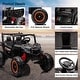 preview thumbnail 27 of 26, 24V Kids UTV Ride on Car 2 Seater 4 Wheeler Off-road Quad
