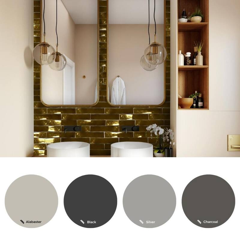 The Tile Life Midas 2x10 Gold Ceramic Wall Tile