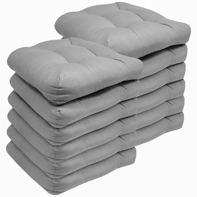 Indoor-Outdoor Reversible Patio Seat Cushion