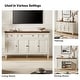 preview thumbnail 10 of 20, Ottfried Traditional 58'' Wide Sideboard with 3 Drawers and 4 Doors by HULALA HOME