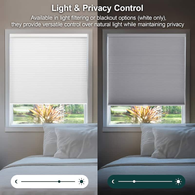 Chicology Evening Mist Blackout Cordless Cellular Shade