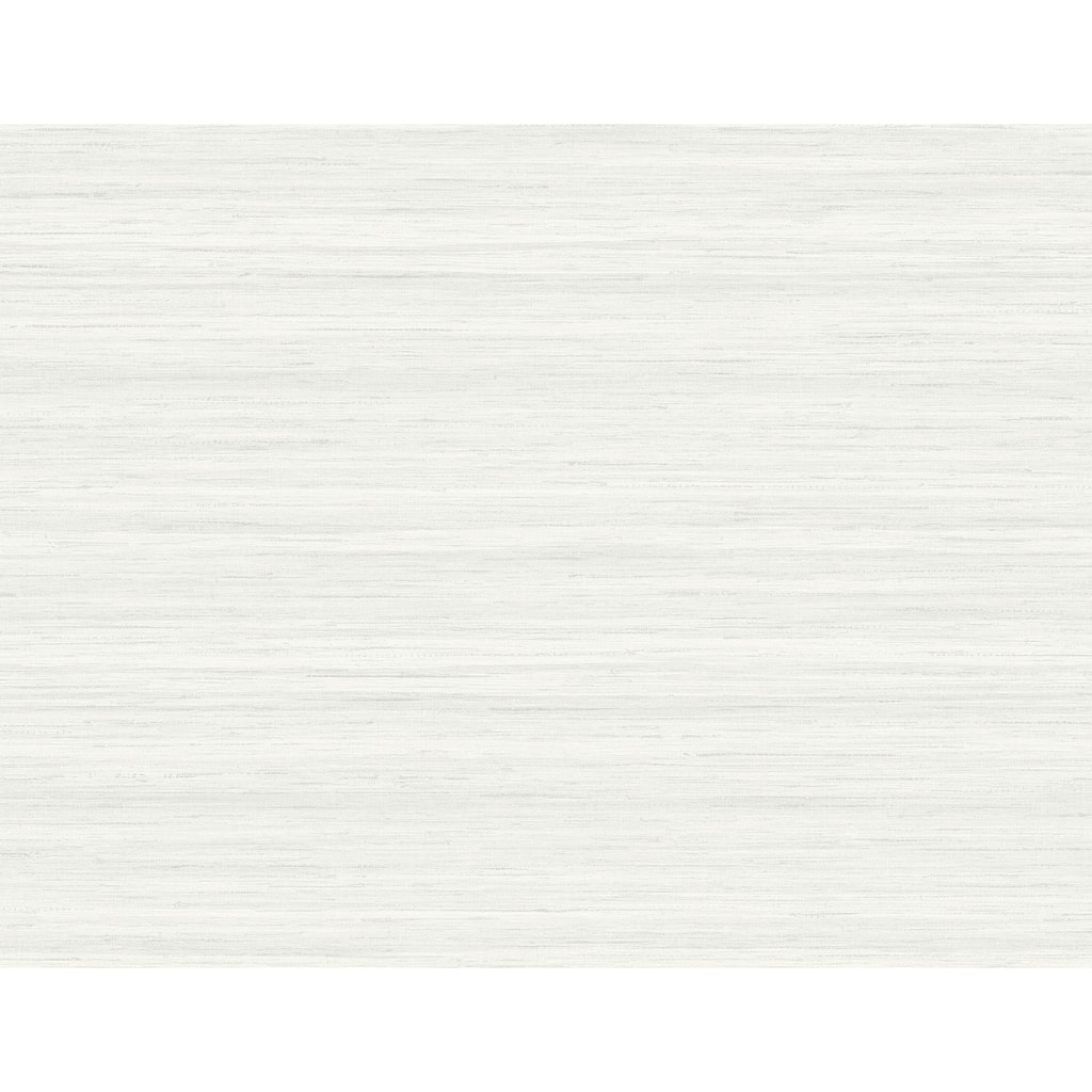 A-Street Prints Shantung White Silk Wallpaper