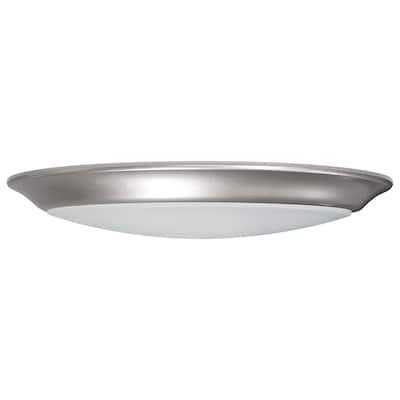 10 inch LED Disk Light 5000K 6 Unit Contractor Pack Brushed Nickel Finish - Brushed Nickel