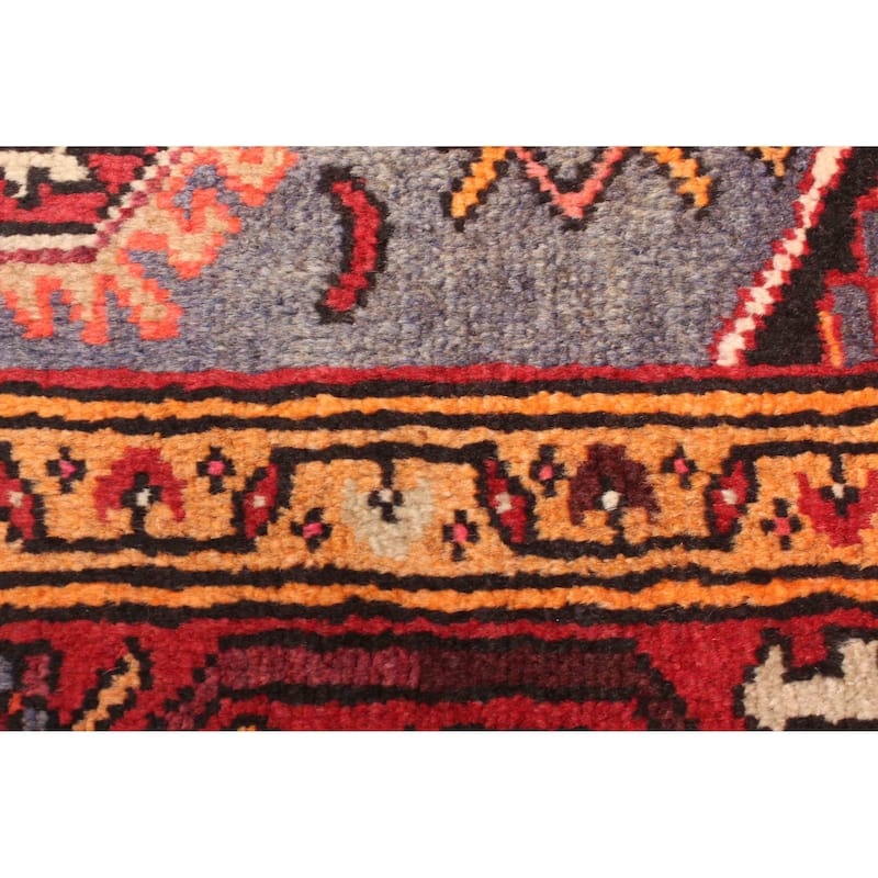 ECARPETGALLERY Hand-knotted Andelz Red Wool Rug - 4'8 x 6'11