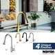 preview thumbnail 8 of 28, Karran Weybridge Single-Handle Pull-Down Sprayer Kitchen Faucet
