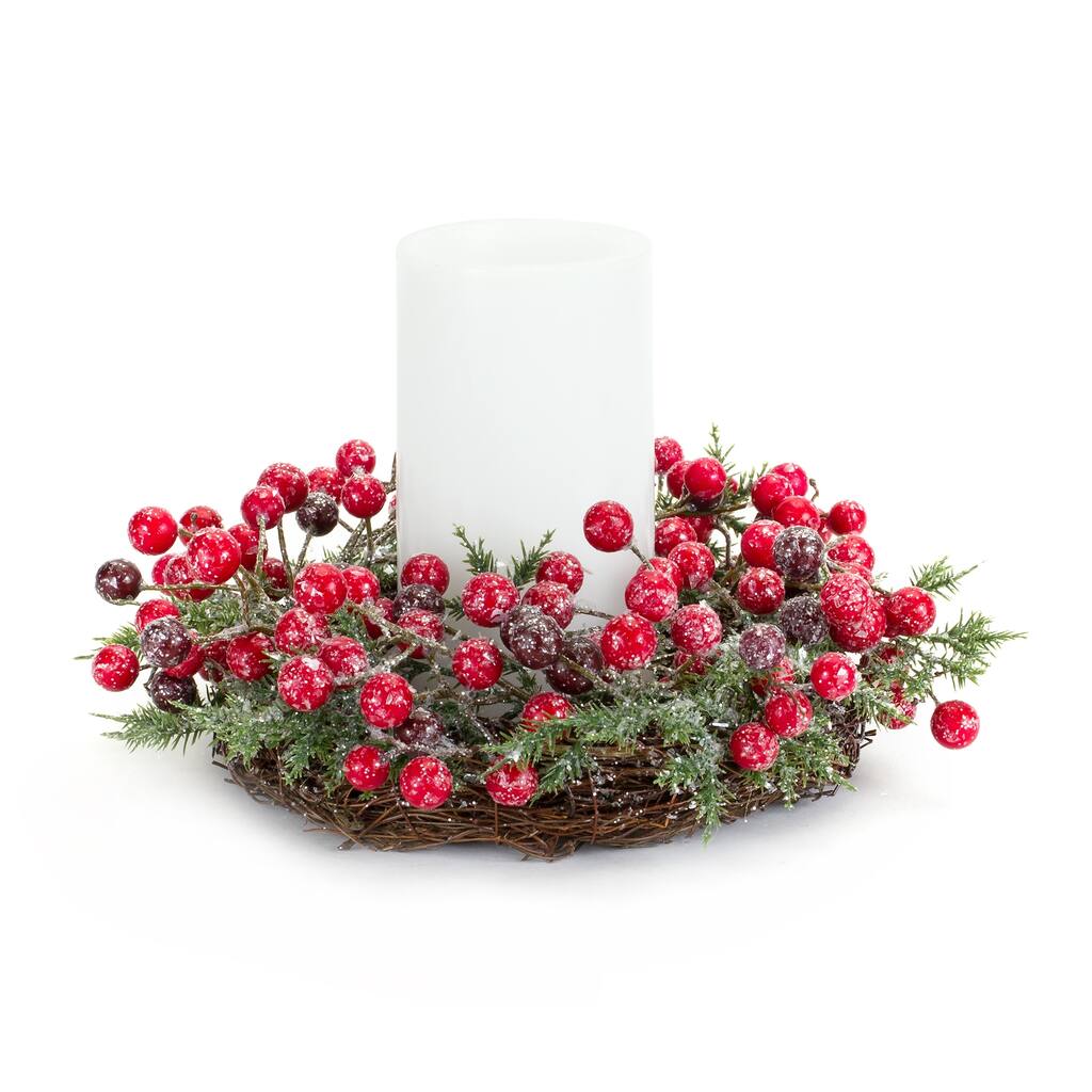 Mini Wreath/Candle Ring (Set of 6)