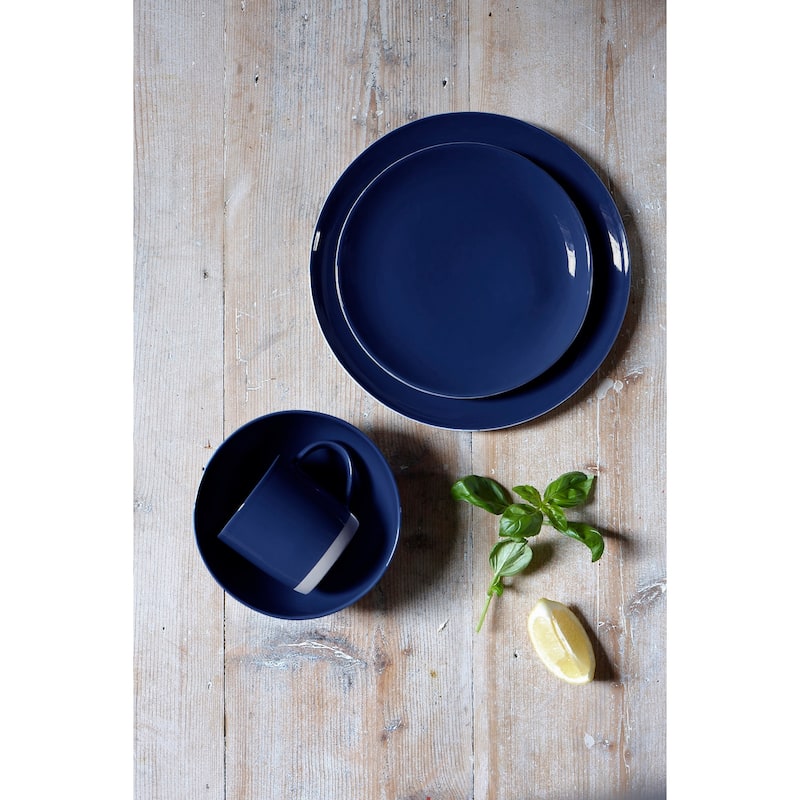 Shell Bisque Collection 16-Piece Dinnerware Set