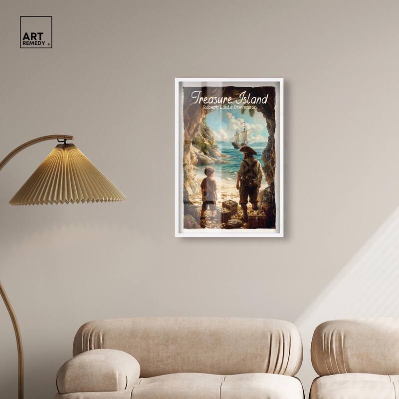 Treasure Island Classic Shadowbox by Art Remedy