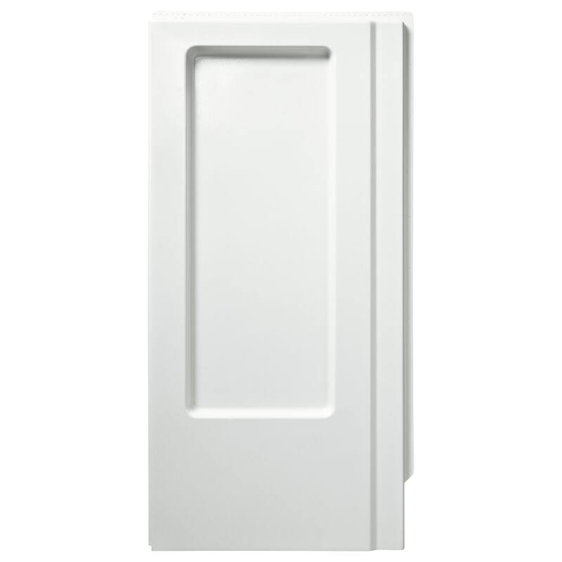 Sterling 62065106 Advantage 65-1/4" x 40-5/8" Vikrell Shower End Wall - White