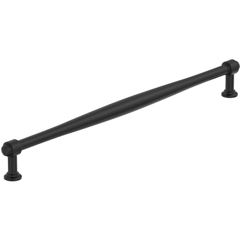 Amerock BP37728 Enlivity 12-5/8" Center to Center Bar Cabinet Pull - Matte Black