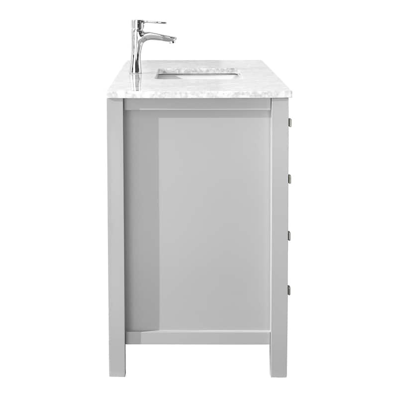 Amaya Marble Countertop 48-inch Single-sink Bathroom Vanity Set