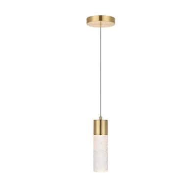 Constellation 1 light Gold LED Pendant