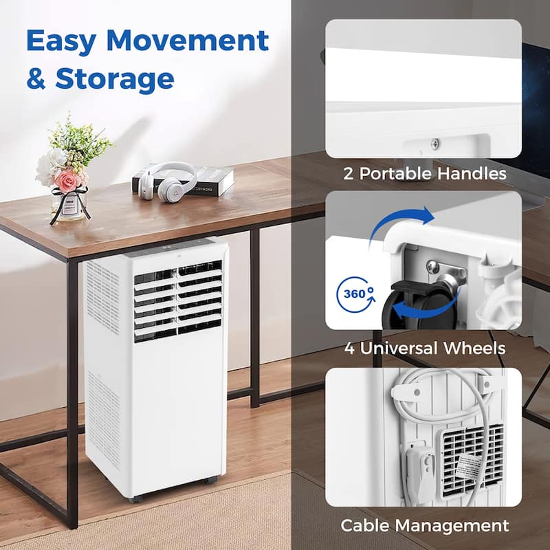 Gymax 8000 BTU portable air conditioner air cooler portable ac