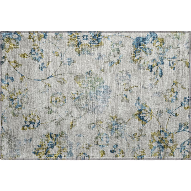 Premium Washable Super Soft Floral Whimsy Mayfield Rug