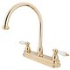 preview thumbnail 7 of 8, Restoration Centerset Kitchen Faucet Polished Brass