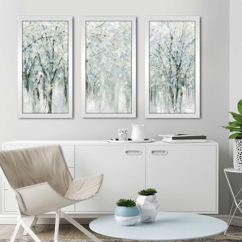"Winter Mist" by Carol Robinson 3 Piece Print on Acrylic