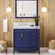 Option Hale Blue / White Carrara