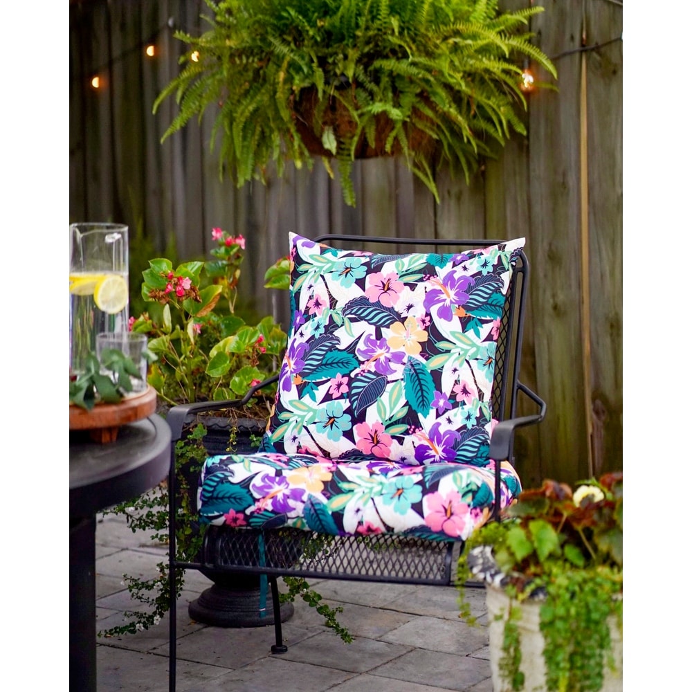 Kullavik Classic Accessories Outdoor Patio Cushion Covers,Water