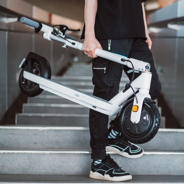 Foldable Electric Scooter w/18.6 Miles Max Operating Range & 15.5