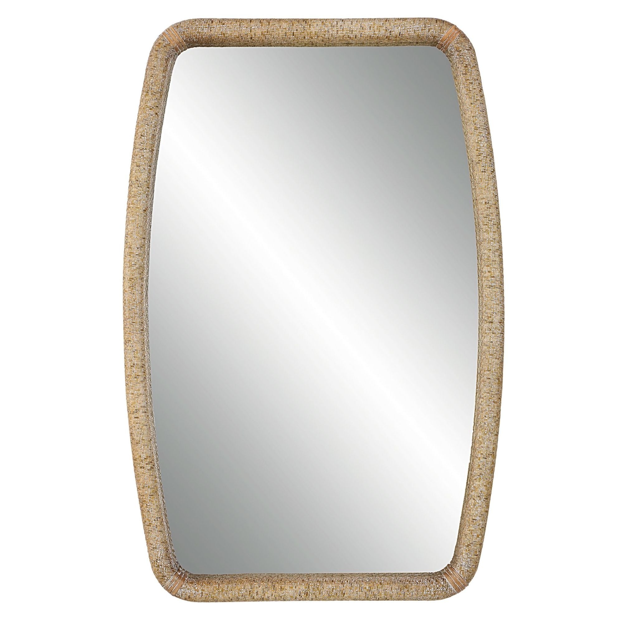 Uttermost 09831 Tiki 21-3/8" W x 33-3/4" H Rectangular Framed Accent